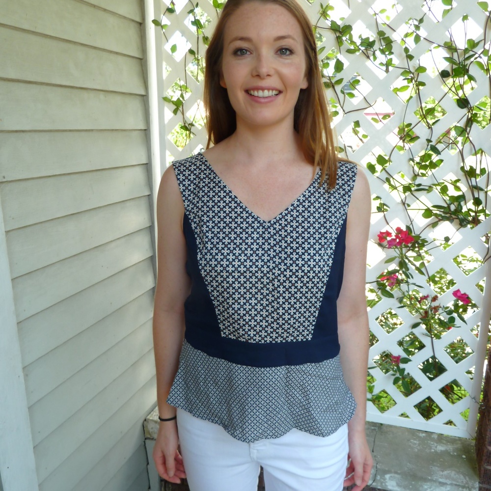 Ann Taylor Print Top